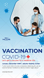 新冠疫苗接种注意事项海报模板插图6