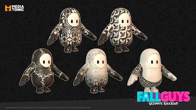 FallGuys - Season 2 Patterns-花瓣网