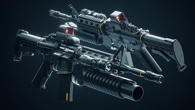 Cyberpunk M4A1 (with...