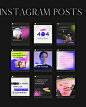 Instagram Posts & Stories Template