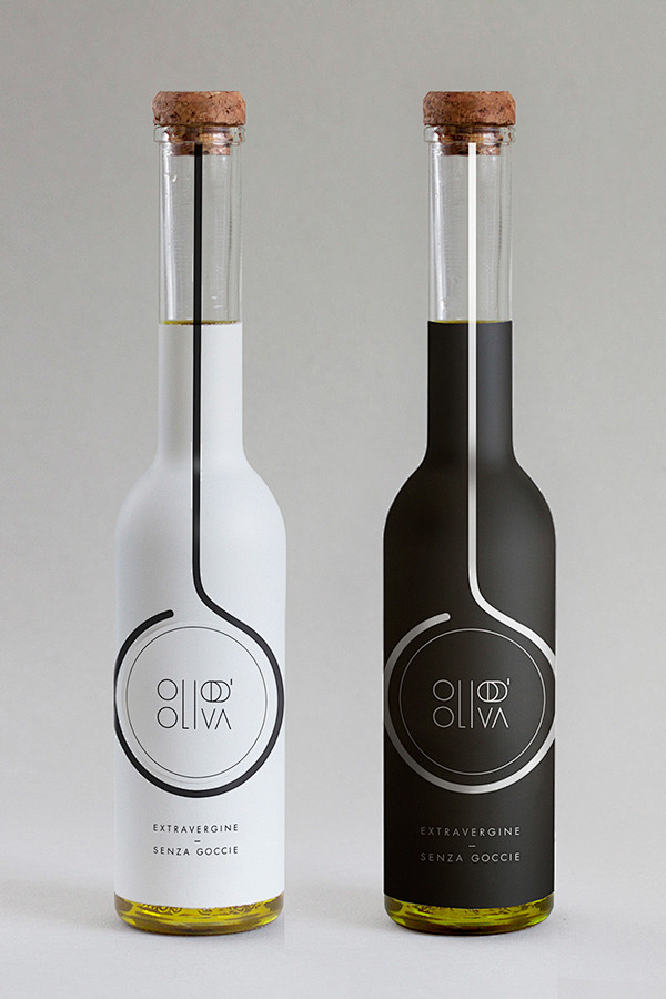OLIO D'OLIVA榄油包装创意设计