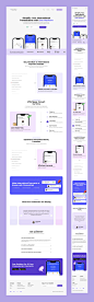 落地页Landing PageUI设计Web UI界面设计官网