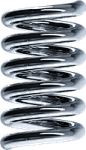 3D Chrome Shape Simple CoilBlob