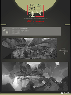 羅油油采集到【起草】——二黑白的构成