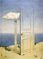 比利时画家 René Magritte （勒内·马格里特）超现实主义绘画作品一组。
