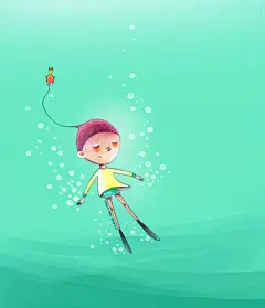 儿童插画的现状 广告插画