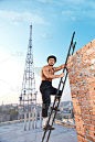 男建筑工人