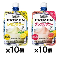 [含运费] Coolish 冷冻酸味 2 种 20 件