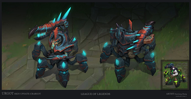 LOL-URGOT- skin rewo...