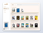 Digital books app by Algirdas Jasaitis on Dribbble