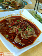 @天成川菜馆 的#水煮牛肉# ：正宗的川菜之一