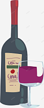 大餐红酒矢量图 免费下载 页面网页 平面电商 创意素材