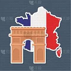 传统,法国,克服困难,贺卡,拱门,国内著名景点,华丽的,名声,浪漫,模板