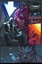 leseanthomas:

“First colored page from marvel’s Inhuman. Looks sick!” - Joe Madureira

Yussssss