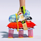 3d 解构Nike概念鞋系列
