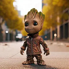 AI绘画_Prompts_porto_animao_3d_do_baby_Groot_em_pe_com_uma_roupa_estilosa_e_mo_9cb09b98-5404-4316-af27-a33178f68f2f_xpanx.com