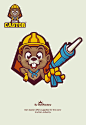 Mascot logo I created for Don Castor