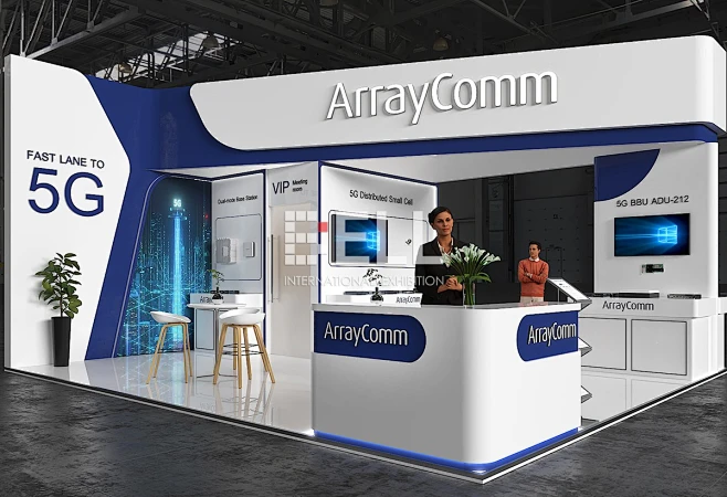 爱瑞无线（Arraycomm）-全球展会设计搭建-展台搭建公司-展览展示设计搭建选择【贝耳展览（上海）有限公司】-花瓣网