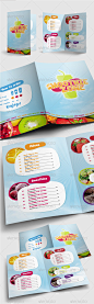 Print Templates - Juice and Smoothie Menu - Smoothie Zone | GraphicRiver
