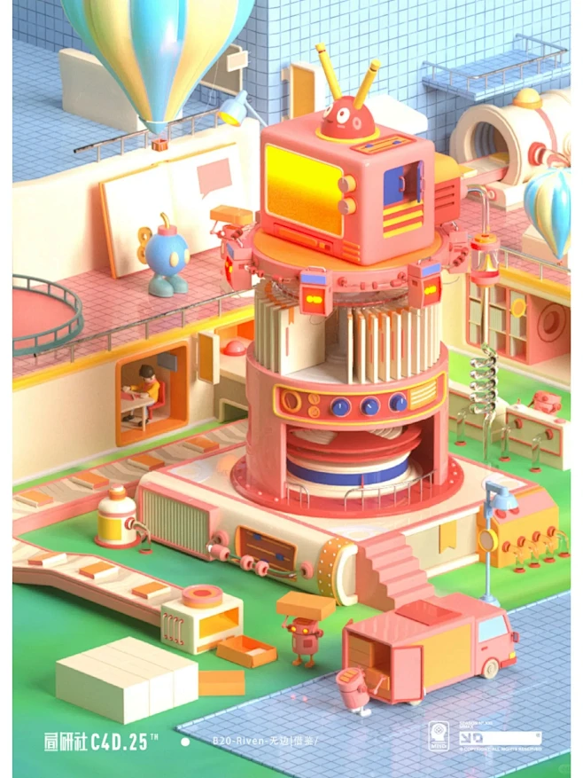 场景建模电商工厂|