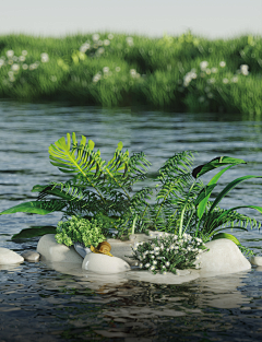 梦阿飘飘采集到植物场景
