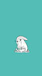 卡通动物手机壁纸 可爱卡通动物兔子图片(3)
