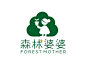 森林婆婆logo设计中标作品