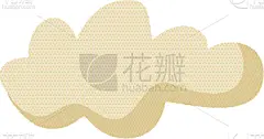可爱的,云,童话故事,图标,就寝时间,摆拍,简单,天气,问候,爱