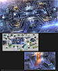 Mobile Game Concept Art - Environment (with WIP), Hew Yin Teck : All images are copyrighted from Netease.
Projects that I  have work on are -
Forever 7 - I was the major environment concept artist in this project
Audition Online (Last 5 concept in an Imag