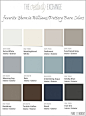 Favorite Pottery Barn paint colors from Sherwin Williams 2014 Collection {Paint It Monday} The Creativity Exchange: 