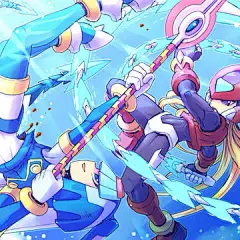 #ロックマンゼロ 水中戦 - ナス的插画