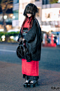 Jill is a Japanese shironuri we met on the street... | Tokyo Fashion