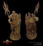 Diablo III, Anessa Silzer : A memorable project with an amazing team of some of the most talented environment painters and world builders in the industry. I was responsible for hand-painting textures and modeling modular architecture, terrain, and props. 