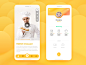 Food APP smart kitchen kitchen food app design color app ux ui