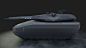 PL-01, Rafa G.M. : Poland's stealth tank concept. Based on Swedish CV90 120T tank hull.