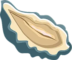 手绘动物海鲜鱼类螃蟹虾食物插画素材元素