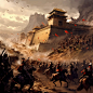 Ai眼中的中国古代战争。#视觉震撼 #ai绘画 #三国 #m - 抖音