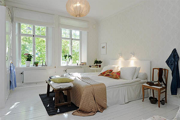 图像02231 30美丽与现代瑞典卧室设...