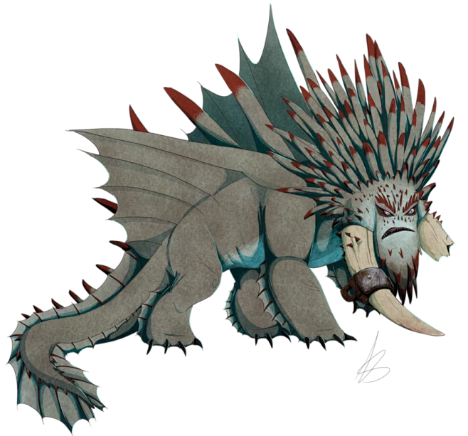 Drago's Bewilderbeast by GoldenNove-花瓣网