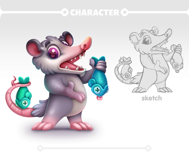 character design on ...
