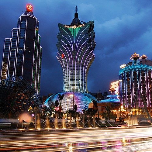 璀璨的城市夜景 