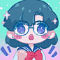 美少女战士头像，@阳光总在小面手u - 堆糖