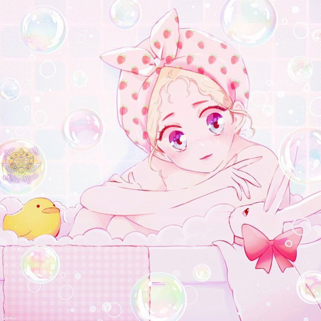 #美少女战士#♡#卡通动漫女头像#♡温婉...