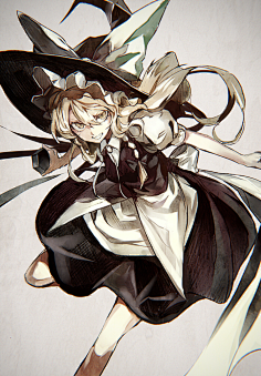 東方ツイピクまとめ 録(6) [2]#东方project##雾雨魔理沙#绚烂灰烬的