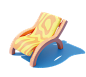 C4D躺椅