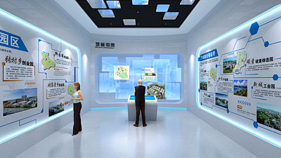 企业展厅，现代展厅，展厅，科技馆，低碳产...