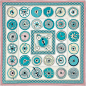 45X45厘米小方巾 Hermès | Belles du Mexique