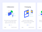 Welcome onboarding isometric illustration