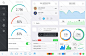 preview of user interface kit for iOS 7 iPad app design