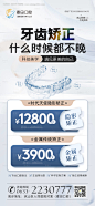 医美口腔牙齿矫正海报-源文件